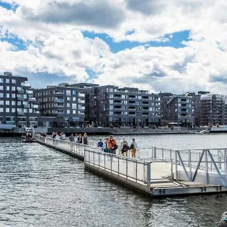 Lägenhet Waterfront Fjord View, Office, 2 Bedroom Lux