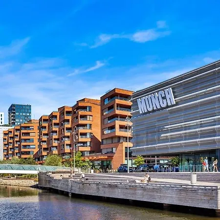 公寓 Waterfront Fjord View, Office, 2 Bedroom Lux *