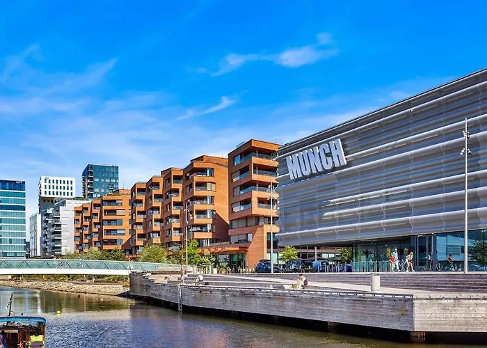 Apartamento Waterfront Fjord View, Office, 2 Bedroom Lux *