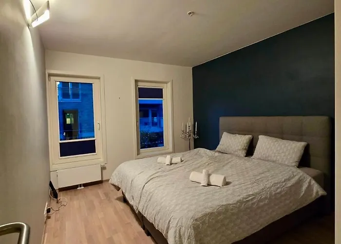 Lägenhet Waterfront Fjord View, Office, 2 Bedroom Lux Oslo