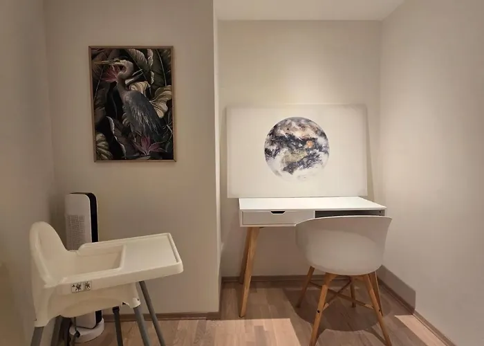 Waterfront Fjord View, Office, 2 Bedroom Lux Lägenhet Oslo