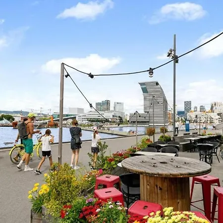 Waterfront Fjord View, Office, 2 Bedroom Lux