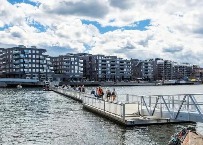 Lägenhet Waterfront Fjord View, Office, 2 Bedroom Lux