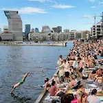Waterfront Fjord View, Office, 2 Bedroom Lux أوسلو
